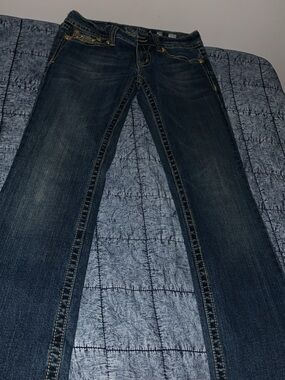 Women’s size 29 brand new miss me jeans Dark Blue Slim Fit